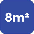 8 m2