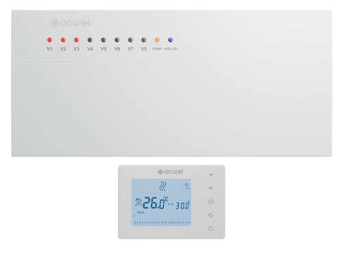 Centrala sterująca  AD117 + termostat pokojowy AD118 WiFi - Zestaw T2