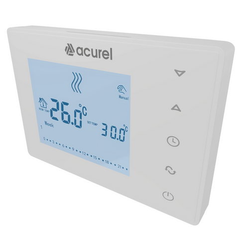 Centrala sterująca  AD117 + termostat pokojowy AD118 WiFi + siłownik - Zestaw T5S5