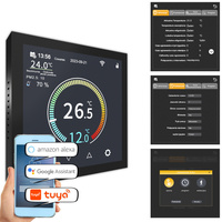 Termostat elektroniczny programowalny AC-TE001B-WIFI POLSKIE MENU