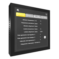 Termostat elektroniczny programowalny AC-TE001B-WIFI POLSKIE MENU