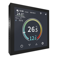 Termostat elektroniczny programowalny AC-TE001B-WIFI POLSKIE MENU